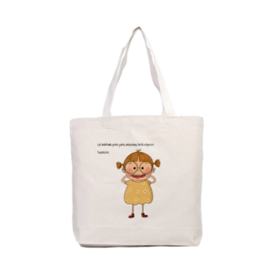 Laf anlatmak yerine yanlış anlaşılmayı tercih ediyorum. Kanvas Çanta Ürün Görseli