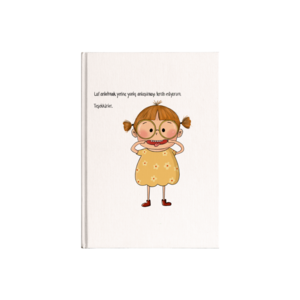 Anlatamam çok yorgunum. Kanvas Defter Ürün Görseli