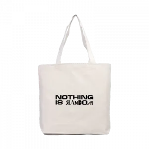 Nothing Is Random Kanvas Çanta Ürün Görseli