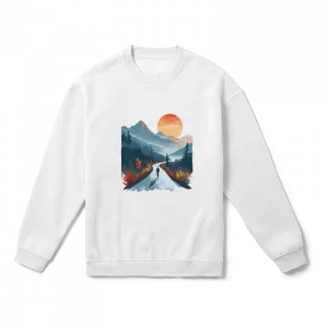 Uzun İnce Yol Oversize Sweatshirt Ürün Görseli