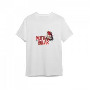 Mutlu (mu?) Yıllar Oversize Tshirt Ürün Görseli