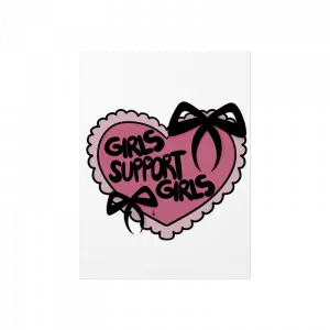 girls support girls - version 1 Poster Ürün Görseli