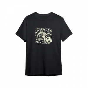 Futbolcu Astronot Oversize Tshirt  Ürün Görseli