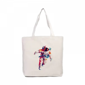 Boşlukta Süzülüş Kanvas Çanta Ürün Görseli