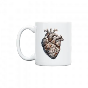 Taş Kalp Kupa Ürün Görseli