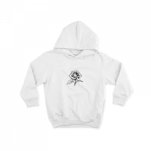 rose sketch Çocuk Hoodie Ürün Görseli