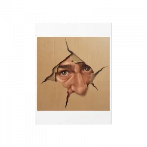 kartondaki insan "21" Poster Ürün Görseli