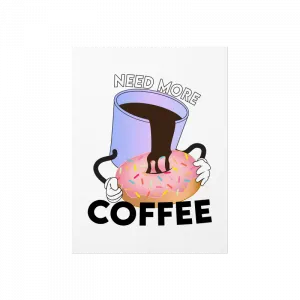 Addicted to coffee Poster Ürün Görseli