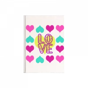 love in color Kanvas Defter Ürün Görseli