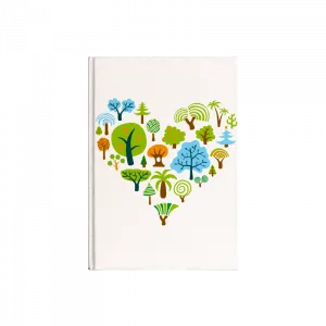 nature love - doğa sevgisi Kanvas Defter Ürün Görseli