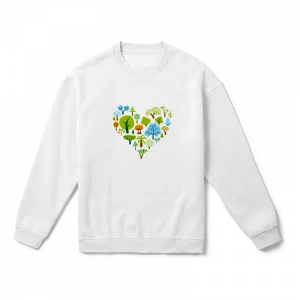 nature love - doğa sevgisi Oversize Sweatshirt Ürün Görseli