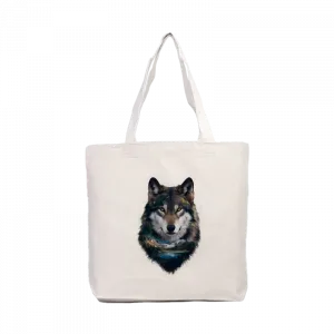 WOLF REFLECTION v1 Kanvas Çanta Ürün Görseli