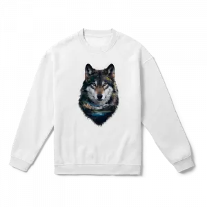 WOLF REFLECTION v1 Oversize Sweatshirt Ürün Görseli