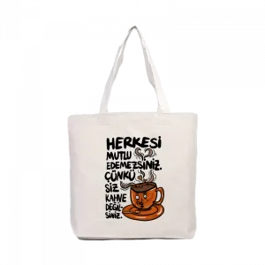 Kahve Kanvas Çanta Ürün Görseli