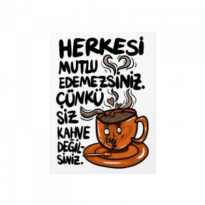 Kahve Poster Ürün Görseli