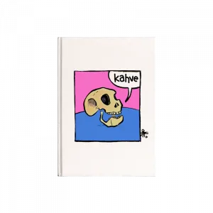 Kahve Aşkı Kanvas Defter Ürün Görseli