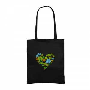 nature love - doğa sevgisi Gabardin Çanta Ürün Görseli