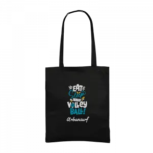 Eat Sleep Play Volleyball Gabardin Çanta Ürün Görseli
