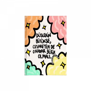 Cesaret Kanvas Defter Ürün Görseli